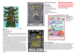 4x3=48 poster project - Wintec Research Archive