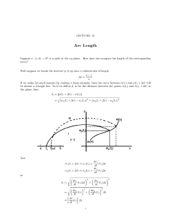 Arc Length