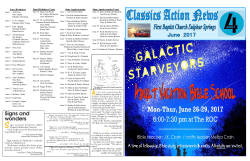 June Birthdays June Birthdays Cont. June Anniversaries