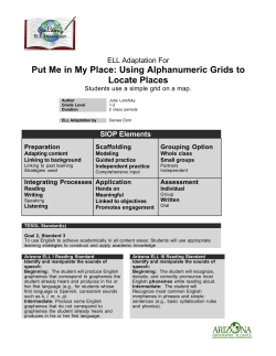Put Me in My Place: Using Alphanumeric Grids to Locate Places