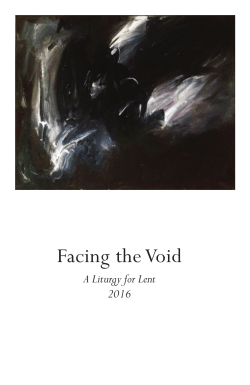 Facing the Void - The Seattle School of Theology and Psychology