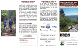 ragged mountain area - Georges River Land Trust