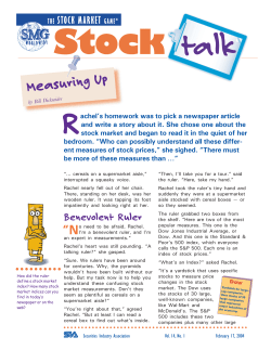 Measuring the Market