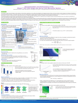 Characterization and Performance of the Allegro&trade; STR 1000 Single