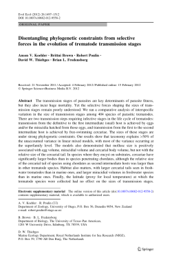Disentangling phylogenetic constraints from selective forces in the