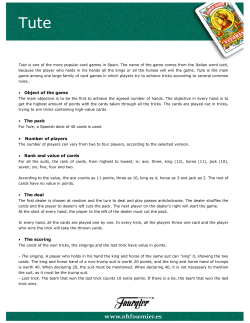 Tute Game Rules