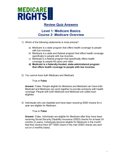 Review Quiz Answers Level 1