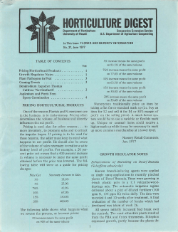 depressed growth, partly because the plants de-
