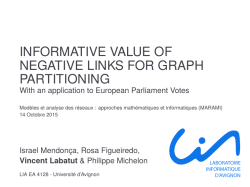 Informative Value of Negative Links for Graph