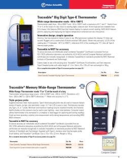 Traceable&reg; Big Digit Type-K Thermometer