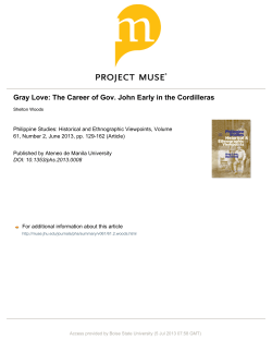 Gray Love - Boise State University