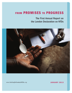 from promises to progress