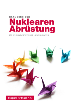 Handbuch zur Nuklearen Abr&uuml;stung