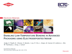 enabling low-temperature bonding in advanced packaging using