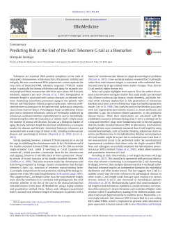 Predicting Risk at the End of the End: Telomere G