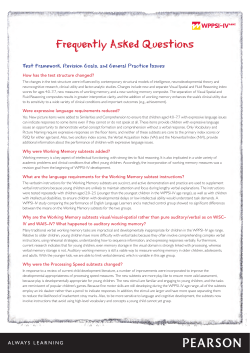 Frequently Asked Questions