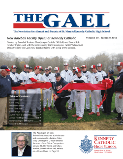New Baseball Facility Opens at Kennedy Catholic