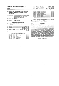 Catalyst for demetallization of hydrocarbon containing feed streams