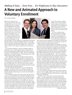 Making It Easy... Even Fun... For Employees to Buy Insurance