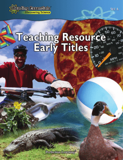 Fossils - Perfection Learning