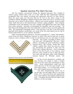Spanish American War Shirt Chevrons