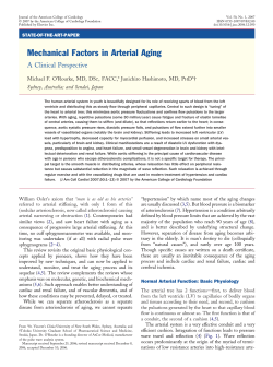 Mechanical Factors in Arterial Aging