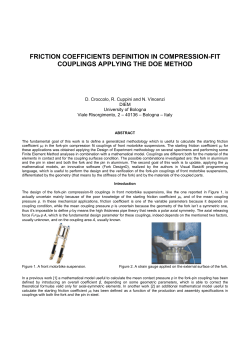 friction coefficients definition in compression-fit