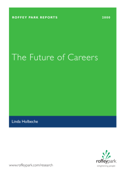 The future of careers