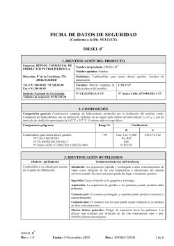 FICHA DE DATOS DE SEGURIDAD