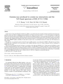 Gamma-rays produced in cosmic-ray interactions and the TeV