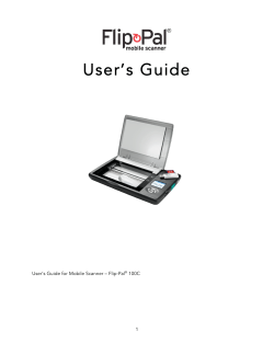 User`s Guide - Flip-Pal