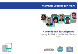 Migrants Looking for Work - Multicultural Council of the Northern