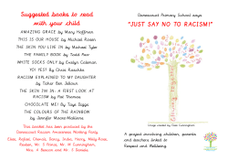 Danescourt Primary School Racism Awareness Leaflet
