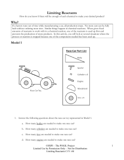 Limiting Reactants C1Y vM