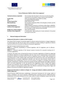 ToR Ch15 Zero Power Reactor 27022017