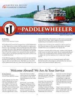 paddlewheeler - American Queen Steamboat Company