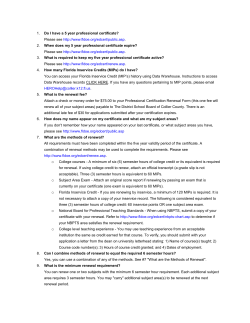 1. Do I have a 5 year professional certificate? Please see http://www