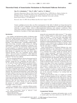 Theoretical Study of Isomerization Mechanisms in Fluorinated