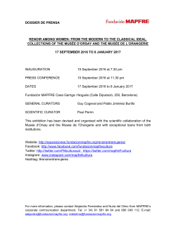 DOSSIER DE PRENSA RENOIR AMONG WOMEN: FROM THE