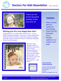 2015 Mid Winter Newsletter