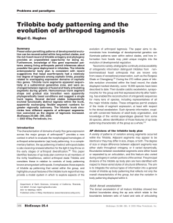 Hughes N.C. 2003 - UCR Earth Sciences
