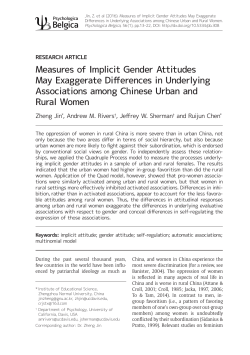 Measures of Implicit Gender Attitudes May Exaggerate Differences
