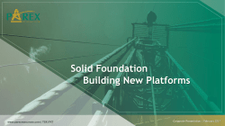 2P Reserves - Parex Resources Inc.