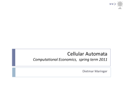 Cellular Automata
