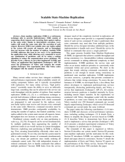 Scalable State-Machine Replication