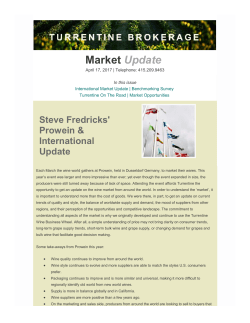 Market Update - Turrentine Brokerage.com