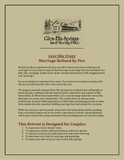 Love like Crazy Marriage Refined by Fire This Retreat is Designed