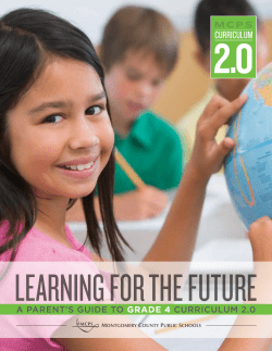 a parent`s guide to grade 4 curriculum 2.0