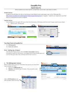 EasyBib Pro - Rochester Community Schools