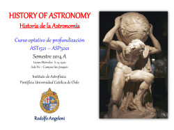 history of astronomy